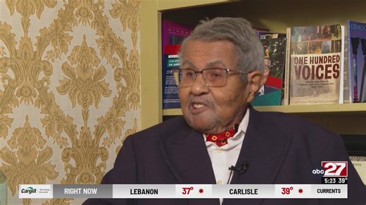 95-year-old Harrisburg man is living history