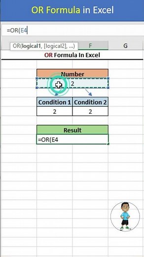 Excel Job Interview Questions OR Formula in Excel #excel #microsoftexcel #excel #exceltutorial