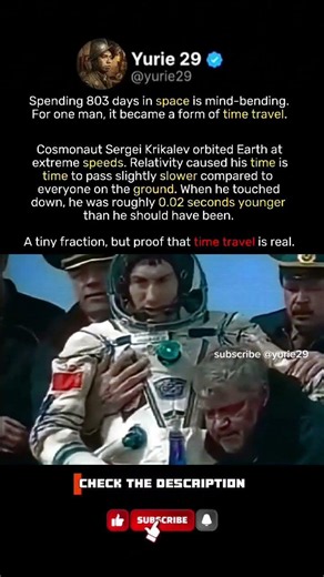 This Astronaut Left Earth... And Literally Time Traveled #Physics #MindBending