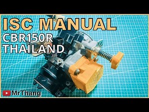 Setting Stasioner atau Langsam CBR150R dengan ISC Manual #CBRVLOG