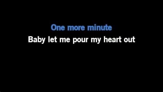 Karaoke Remember What I Told You to Forget - Tavares - CDG, MP4, KFN - Karaoke Version