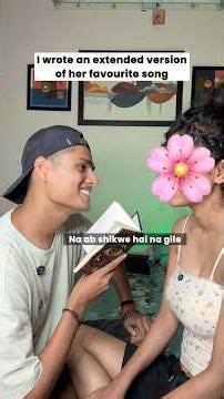 Should i make her sing this in next video ? 🤔😍 #munna #viral #girlfriend #couple