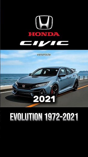 Honda CIVIC Evolution (1972-2021)