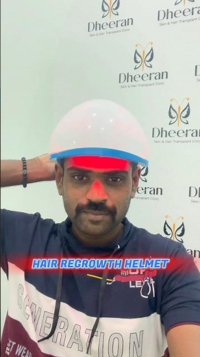 Does Wearing a Helmet Cause Hair Loss? | LLLT, 650nm & Hair Science #hairregrowth #yuga #hairloss