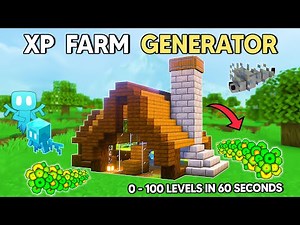 EFFORTLESS AUTOMATIC XP FARM FOR 1.21 Minecraft Survival