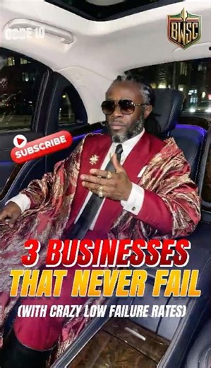 The 3 Businesses That NEVER Fail (with crazy low failure rates)