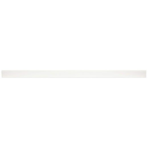 Reviews for Hampton Bay Hampton/Shaker 91.5 in. W x 4.5 in. H x 0.625 in. D Kitchen Cabinet Base Molding in Satin White | Pg 3 - The Home Depot