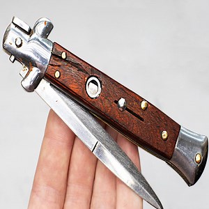 480K views · 5.6K reactions | Italian Stiletto Switchblade Knife Restoration | DIY & Crafts | Facebook