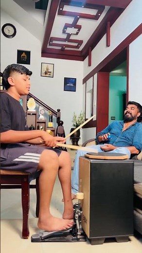 Yadav‘s drum pad with clap box mix #family #family #drums #drumsticks #father #fatherlove #drum