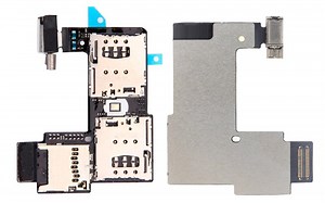 MMC with Sim Card Reader for Motorola New Moto G - 2nd Gen