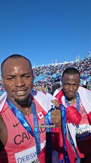 Teams celebrating qualification and medals hit different at the #WorldRelays 🔥