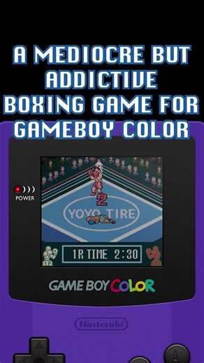 A MEDIOCRE BUT ADDICTIVE BOXING GAME FOR GAMEBOY COLOR