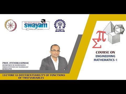 Lecture 12 : Differentiability of Functions of Two Variables