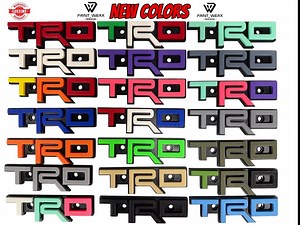 Grille Badge for Toyota Tacoma, 4runner, FJ Cruiser, Tundra. (LIFETIME WARRANTY) New Colors - Etsy