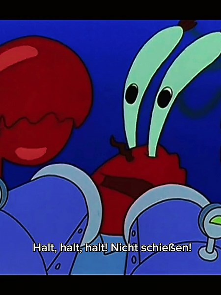 #SpongebobSchwammkopf #PatrickStar #ThaddäusTentakel#MrKrabs #SandysRakete #AlienJagd #Mondmann #NehmtMirNichtMeinGeldWeg #SpongebobMeme #MrKrabsMeme