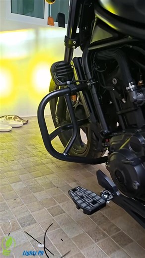 The GR-X4 installed on the Honda Rebel 1100. 110w of pure light power! #grauxiliarylights | LED Lights Ph