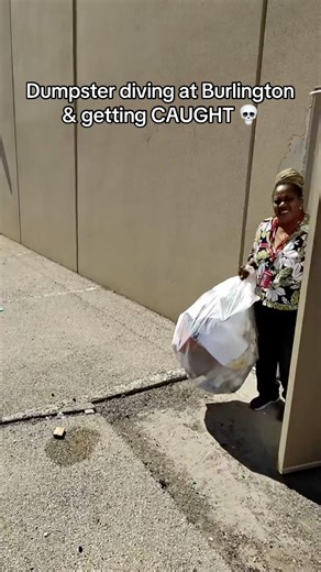 This is what happens when you get CAUGHT while dumpster diving. GONE WRONG 😳‼️ #dumpsterdiving #gonewrong | GlamourDDive