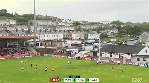 Points shared in Celtic Park in Group 4 Derry GAA 2-20 Galway GAA 4-14 Watch the highlights here #DERVGAL | GAA