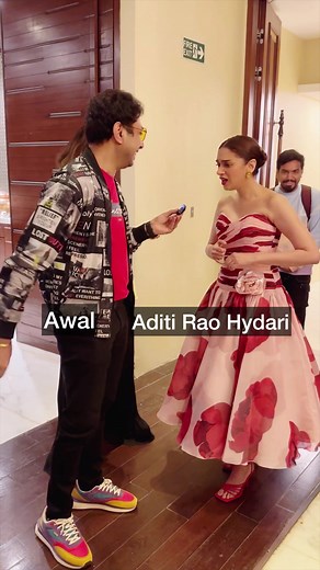 157K views · 700 reactions | Aditi Rao Hydari with Awal telling her...