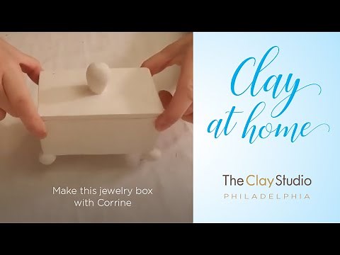 Clay at Home: Jewelry Boxes with Corrine