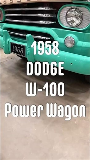 1958 DODGE W-100 POWER WAGON Rod & Custom Show Ft Wayne
