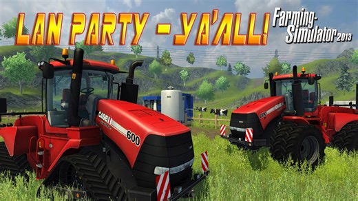 Farm Simulator with Freddiew and Corridordigital on LAN Party - Node