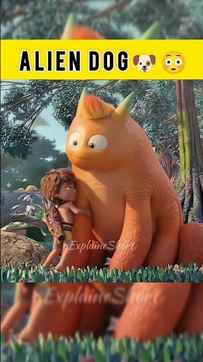 This Alien Dog Helps the Boy 🛸🐶 | Heartwarming Sci-Fi Story #shorts #viral #explainhindi