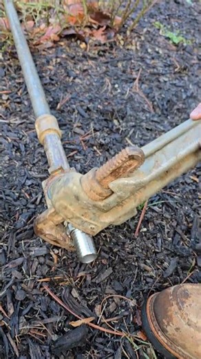 Replacing male on pitless adapter