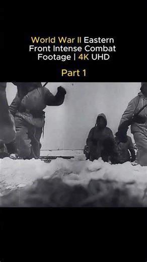4K | World War II Eastern Front Combat Footage