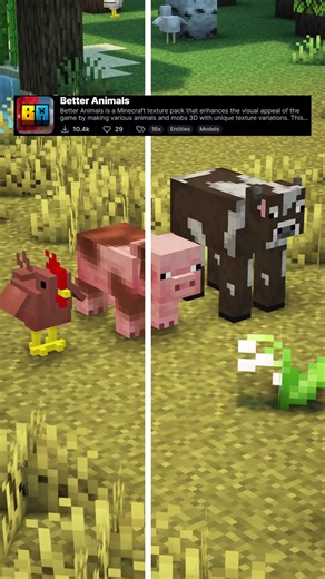 Part 129 | Minecraft BEST Texture Packs! #minecraft #texturepacks #recoursepacks #gamingreels #minecraftshaders