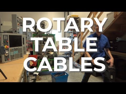 CNC Rotary Table Cables