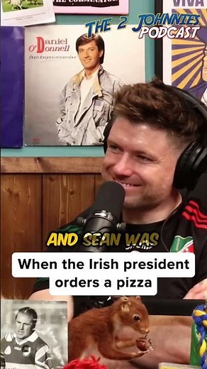 When the Irish president orders a pizza #AD #irishpresident #Presidentialelection #president #voting