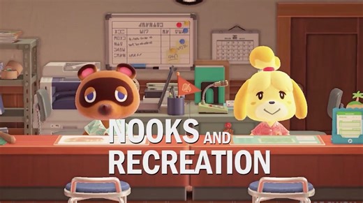 Parks and Rec Intro Is Perfect in Animal Crossing: New Horizons