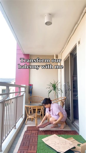 Transform Your Balcony with IKEA Runnen Tiles