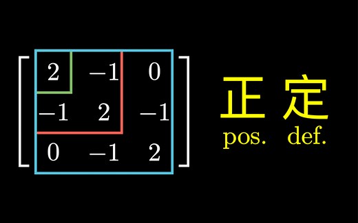 【正定】矩阵的应用、判别法证明与【Cholesky分解】
