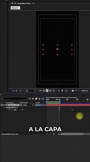 Writing Effect in After Effects (21-second tutorial) ✍️ #aftereffects #shorts