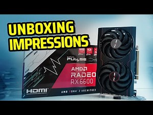 Sapphire Pulse RX 6600 8GB (Non-XT) - Unboxing and Preview