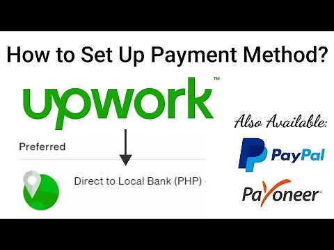 How to Set Up Payment Method at Upwork