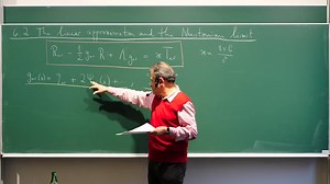 6.2. The linear approximation and the Newtonian limit. Claus Kiefer.