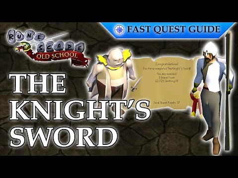 The Knight's Sword Quest | OSRS Quality Quick Guide [2023]