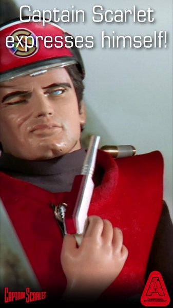 Gerry Anderson explains the puppets in his own words! #art #puppets #captainscarlet #captainscarletandthemysterons