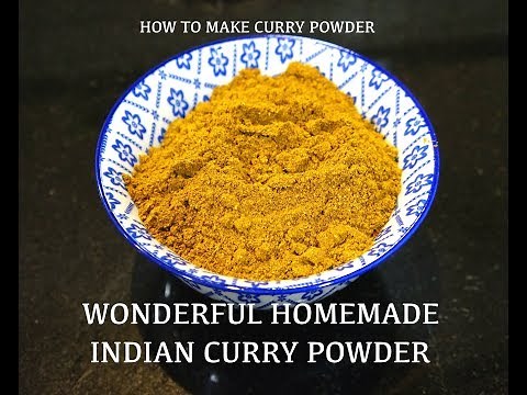 How to make Curry Powder - Homemade curry powder - Easy Curry Powder