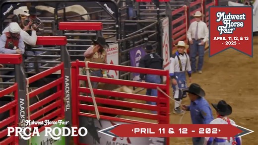 Midwest Horse Fair Rodeo & evening show tickets make the perfect holiday gift! We are hosting a 2-Day Presale just for YOU! Take advantage and get your PRCA Rodeo and International Liberty Horse Association Liberty Freestyle Show evening show tickets before they go live to the public on January 3rd! Use the Presale Code below at: https://www.ticketmaster.com/midwest-horse-fair-tickets/artist/1278942 Starting TODAY at 9:00 am December 19th through TOMORROW December 20th at 5:00 pm to get your tic