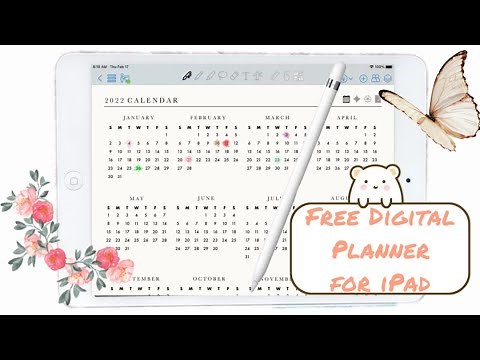 Free Digital Planner 2022 for iPad | How to Find and Download