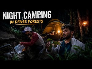 Overnight Camping In Rain Forest | Camping with Friends | Trip Sense #vlog