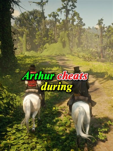I never knew Dutch gets mad if you cheat during a race #rdr2 #gaming | duck race game