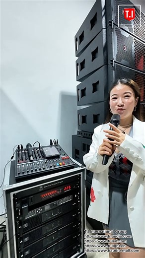 Pro-3123 adopts a passive three-way design, equipped with two 12-inch woofers, a 10-inch midrange . Application areas: stadiums, live performances, outdoor performances, theaters, multi-purpose halls, etc | T.I Group