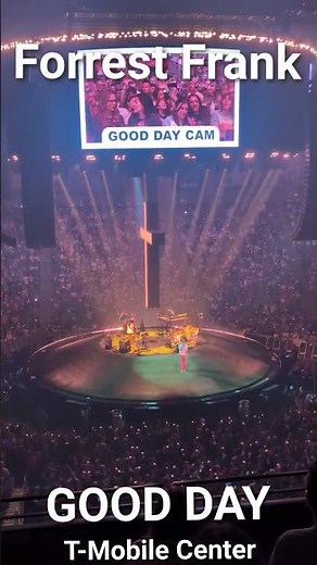 YouTube Title:Forrest Frank – Good Day LIVE | T-Mobile Center | Kansas City, MO | July 24, 2026