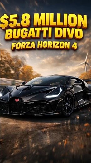 $5.8 Million Bugatti Divo - Forza Horizon 4