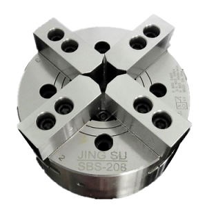 [Hot Item] 8in Sbs208 4 Jaw Lathe Chuck Through Hole Hydraulic Chuck CNC Machine